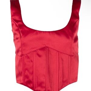 NWT Danielle Guizio
Satin corset top